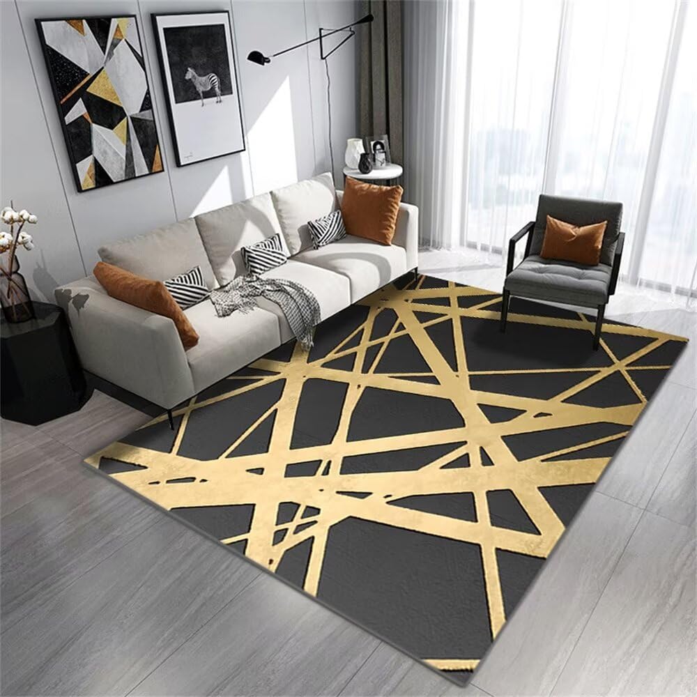 Tapis chambre ado fille et grand tapis de salon minimaliste gris 180x250