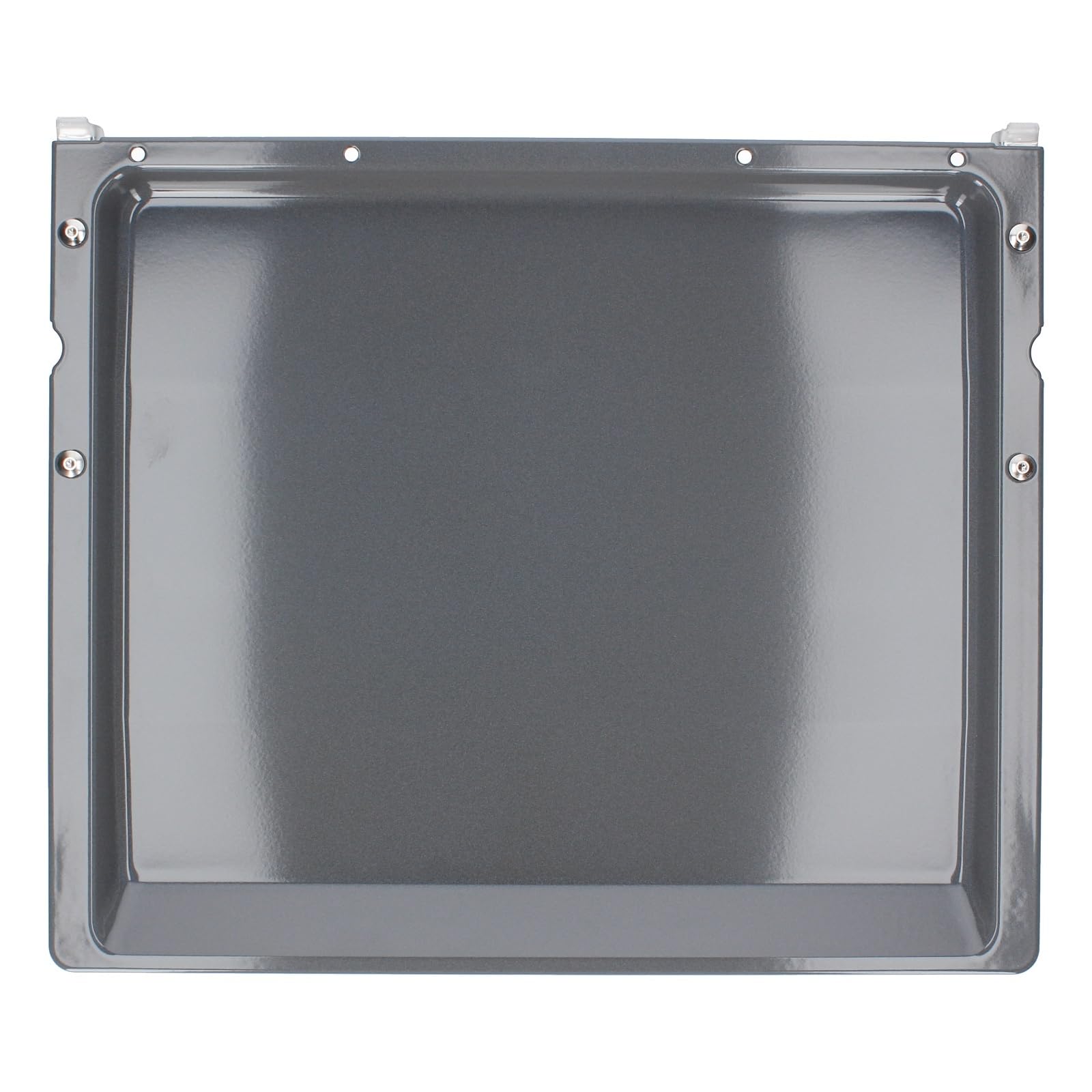 easyPART passend für BOSCH 00437875 Backblech SIEMENS 431x370x24mm | Emailliert, mit Trägern, für Backofen, HEZ341071, HZ24110, ActiveClean, Pyrolysefest, für Kuchen, Kompatibel mit Balay