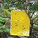 20 Piezas Amarillo Trampas Adhesivas para Moscas Insectos piojos Atrapa Insectos Papel...