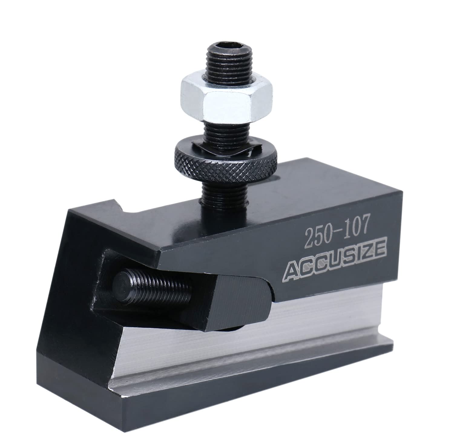 Accusize Industrial ToolsStyle Axa Universial Parting Blade Quick Change Tool Post Holder, Style 7, for 1/2'' Parting Blades, 0250-0107