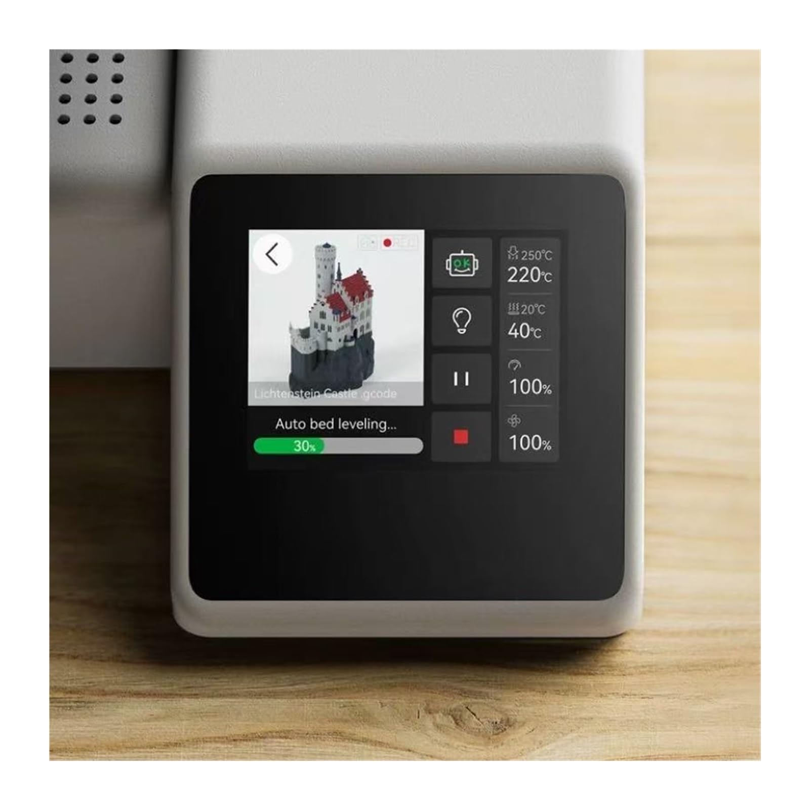 Schermo Tattile Compatibile Con Bambu Lab A1 Mini Stampante 3D | Sostituzione del pannello display, interfaccia chiara, installazione semplice, componente di controllo