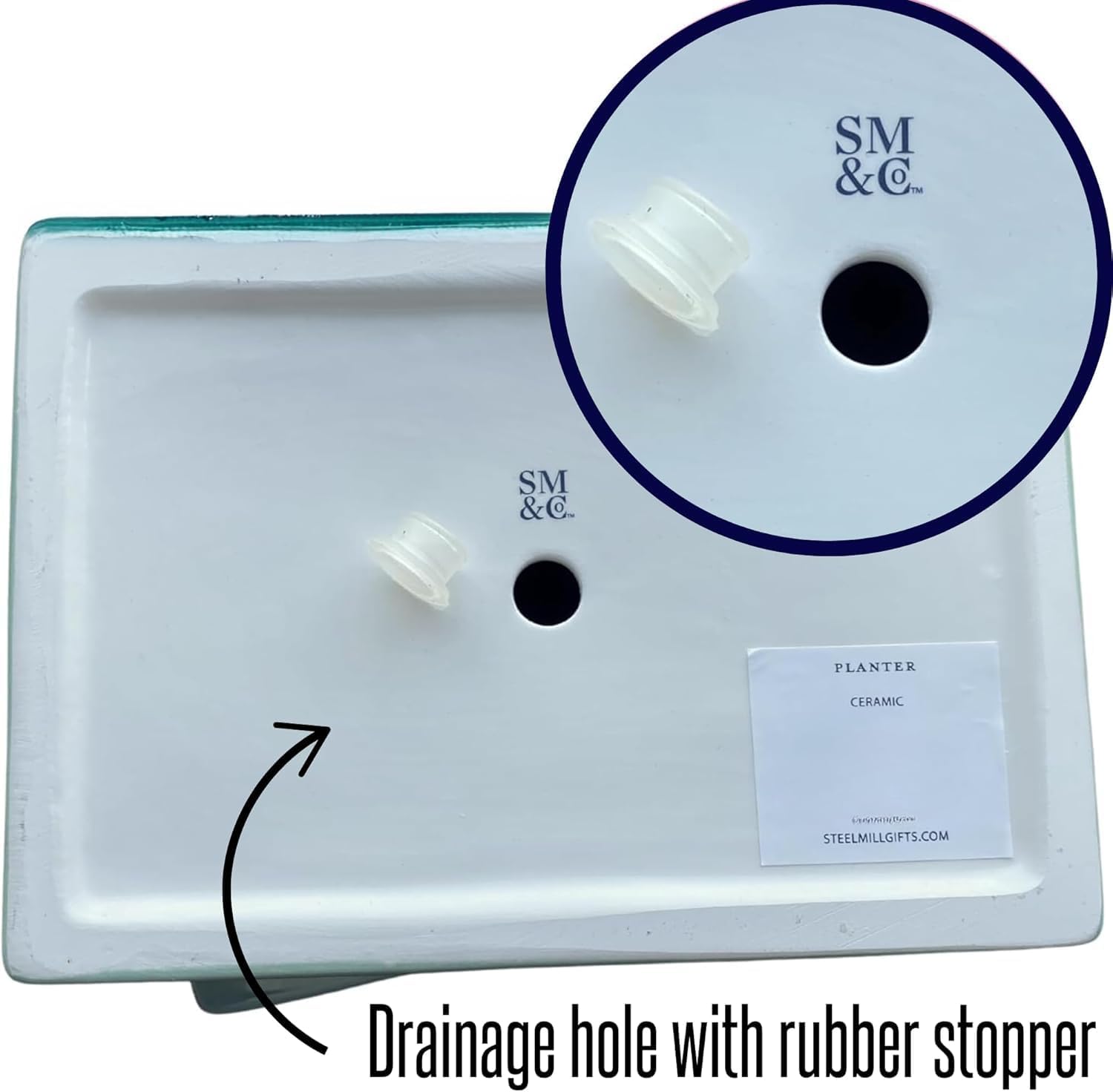 Steel Mill & Co Original Small Book-Shaped Decorative Planter, Ceramic Planter for Home Decor, Cute Bookshelf Accent, Unique Planter for Book Lovers, Alice/Wind in The Willows/Secret Garden - Image 3