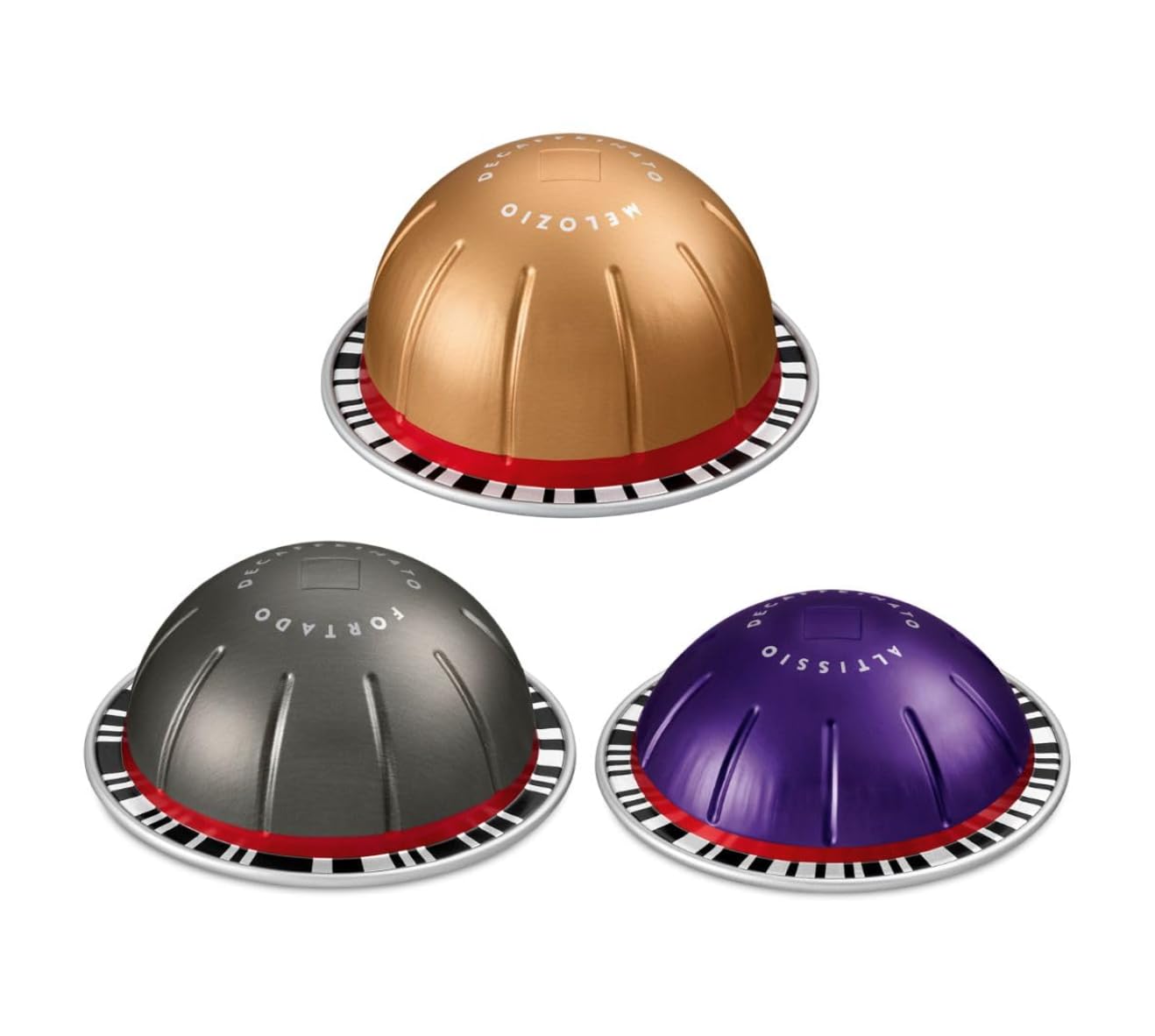 Oz Smile Vertuoline The Decaffeinated Assortment - Melozio, Fortado & Altissio Capsules - 30 Count