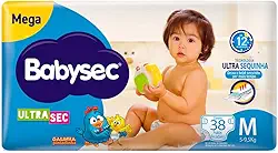 Babysec Fralda Ultrasec Galinha Pintadinha Azul M 38 Unidades