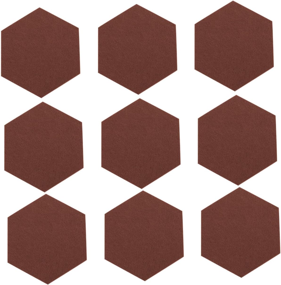 12pcs Hexagon Felt Bulletin Board Decorative Memo Wall Panels for Home Office Soundproofing Wall Decor Deep Easy to Arrange and Install