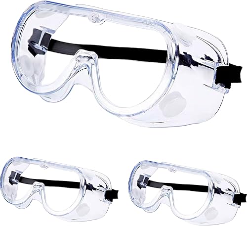Safety Goggles Glasses Fit Over Eyeglasses Chemical Protective Splash Protection Eye Goggle For Science Eyewear