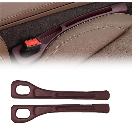 2025 Upgraded Car Seat Gap Organiser – Universal Filler & Storage Box, Car Accessories for Keys, Phones, Wallets – Neat Organizer (Red)