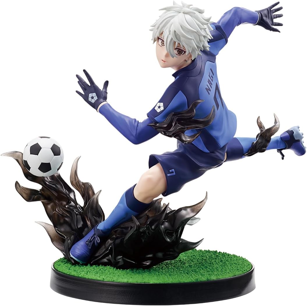 Seishiro Nagi Figure With Blue Lock Ball 14Cm