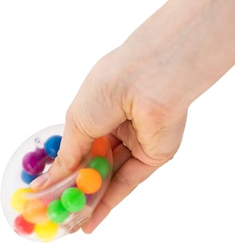 Tobar SCRUNCHEMS BRIGHT BALLS STRESS SQUISH BALL Toy