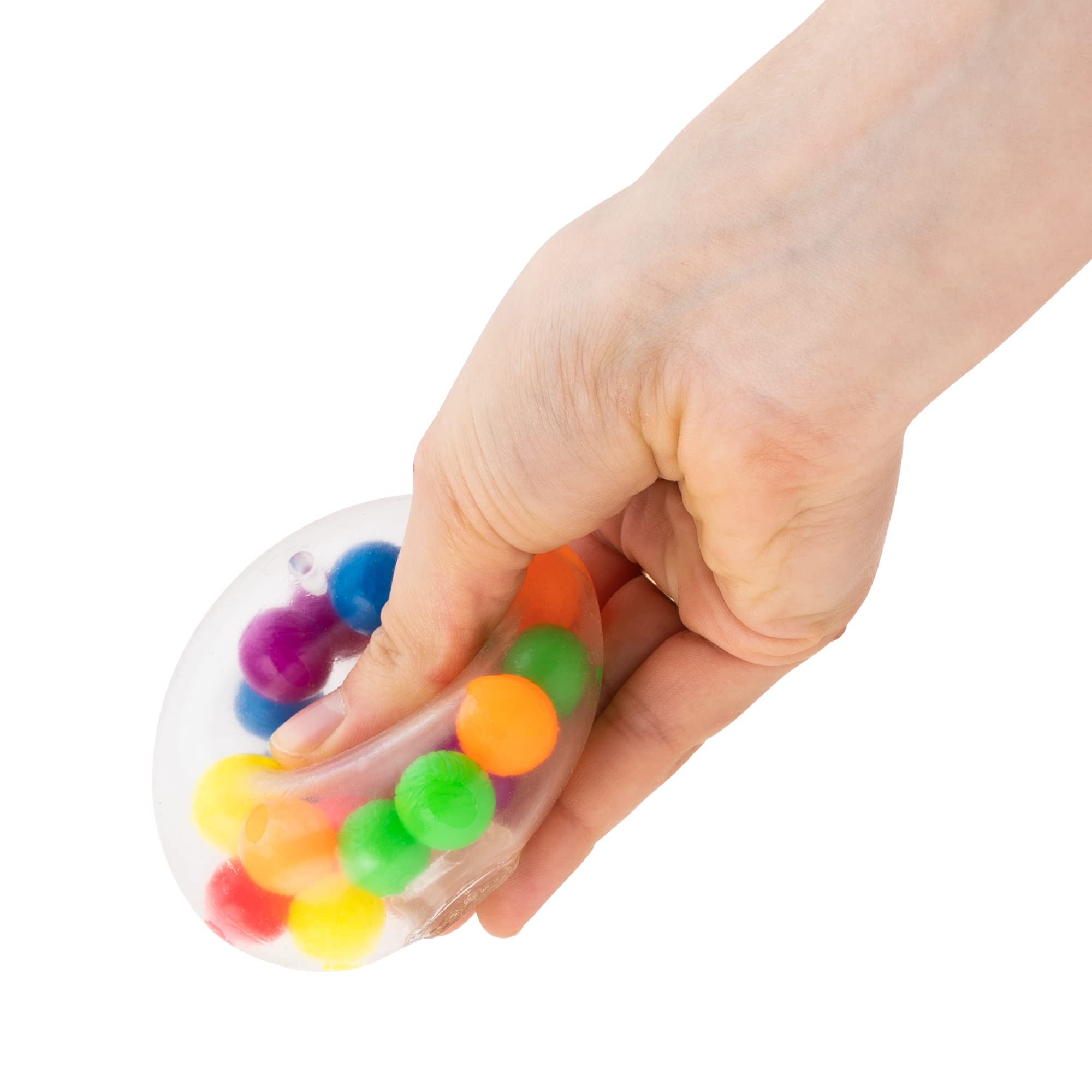 Tobar Scrunchems Palla Antistress Morbida - Giocattolo Sensoriale Da Schiacciare, Colore Casuale