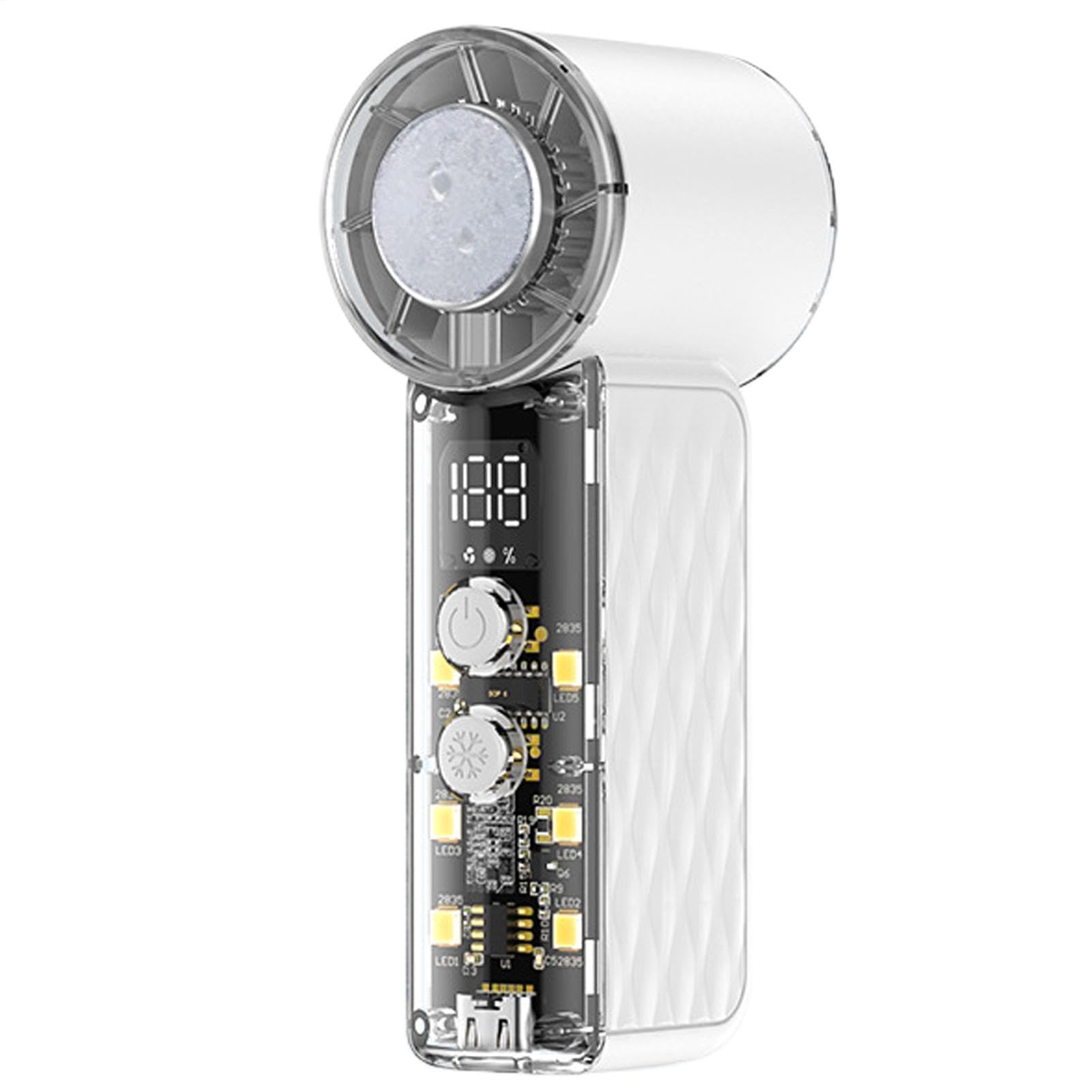 Mini ventilateur 199 vitesses à flux d'air personnalisable