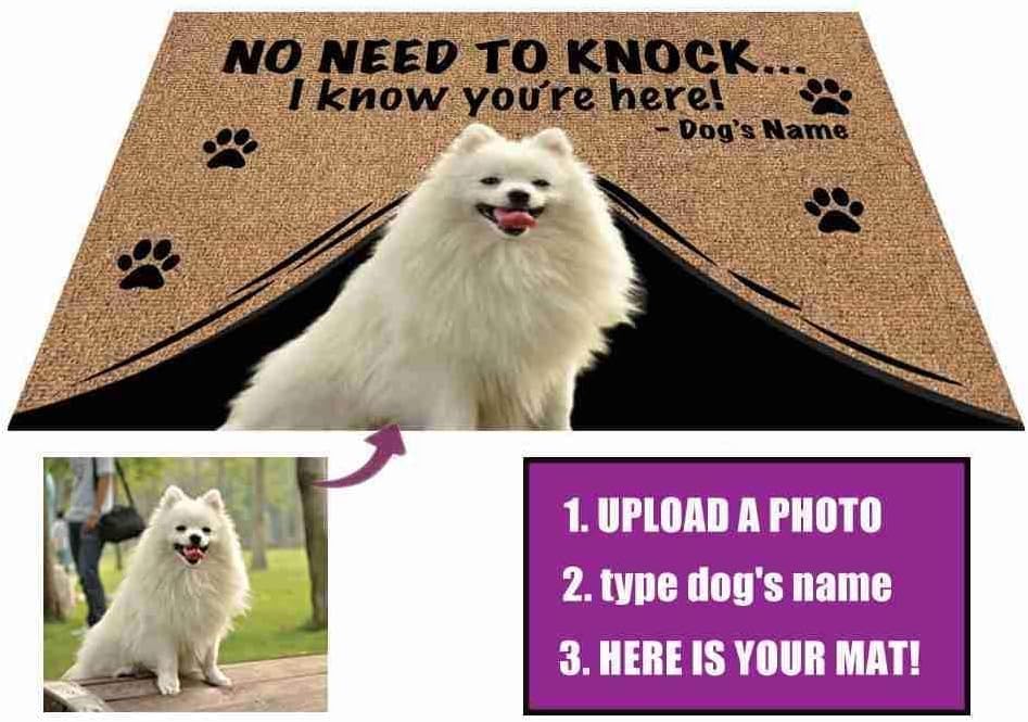 Alfombra De Puerta Personalizada Con Bienvenida Y Nombre / Felpudo De