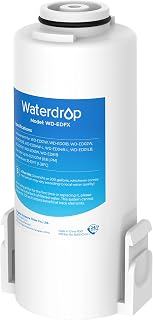 Waterdrop EDFX Water Filter Replacement for Waterdrop ED61 Electric Pitcher | 200-Gallon Long-Life Filter, 10X Filtration Efficiency, Reduces 98% Chlorine and 20+ Contaminants