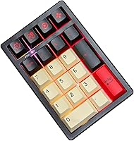 Vista 13 de BOYI TD21 - Teclado numérico de intercambio en caliente, 21 teclas Mini Numpad, teclado portátil Bluetooth5.0/2.4G/teclado con cable numérico