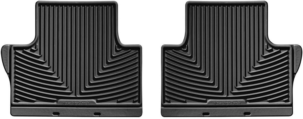 WeatherTech All-Weather Floor Mats for Volvo V50, V60, V60 Cross Country - 2nd Row (W170), Black