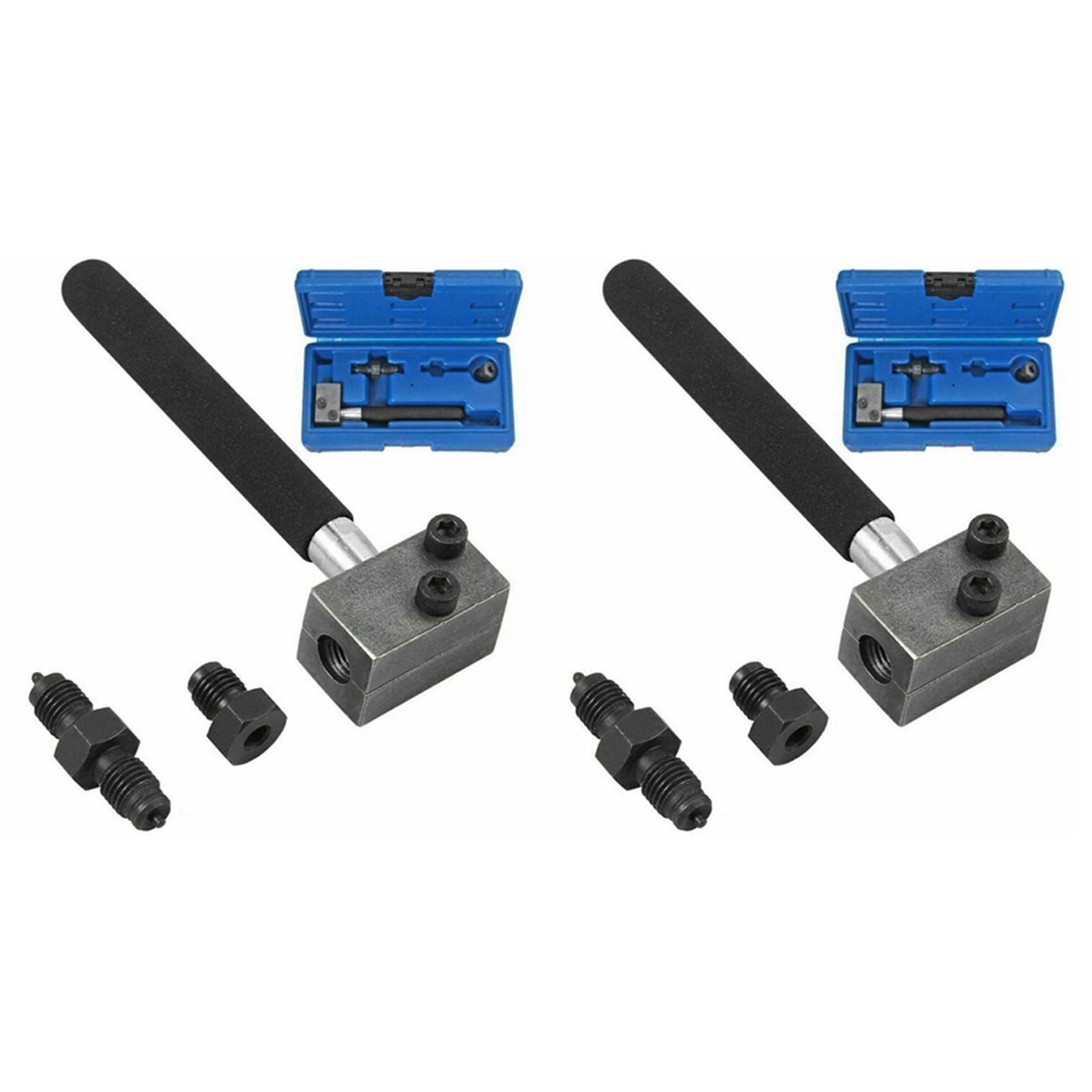 Ctrlzs 2X Brake Line Flaring Tool Automotive Brake Line Double Flaring Tool 4.75Mm F Flaring Tool Brake Tube Reamer