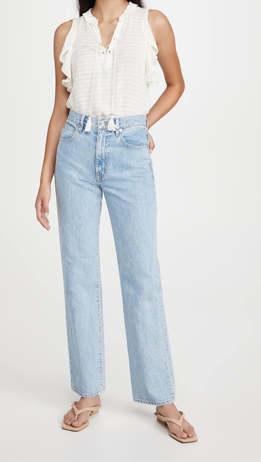 PAIGE Women's Amala Lace Up Sleeveless Viscose Top - Image 6