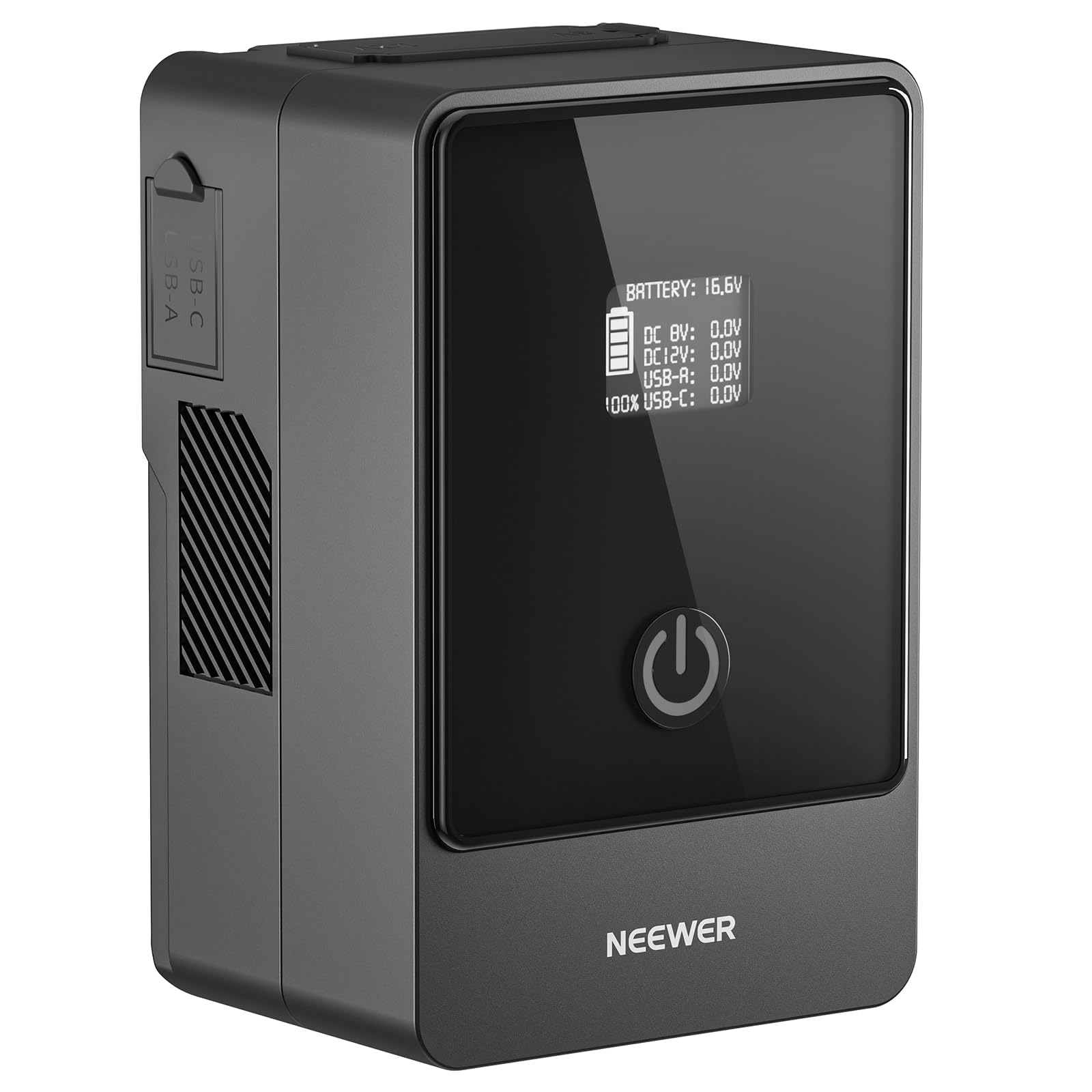 Amazon | NEEWER Vマウントバッテリー 6800mAh 99Wh 14.5V ミニVロック