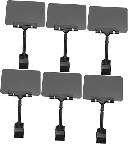 6 unids borrables tableros de precios reescribibles etiquetas de supermercado para programación de precios Exhibición de origen para uso minorista