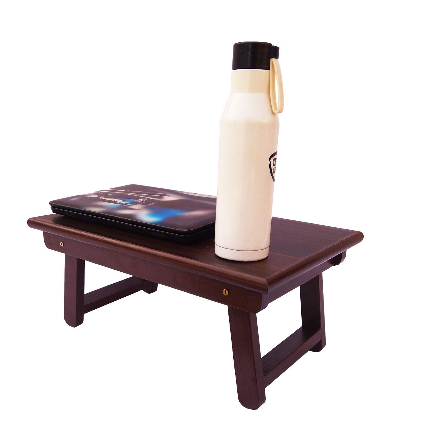 Wooden Bed Desk Tray - Laptop Table & Study Stand -3