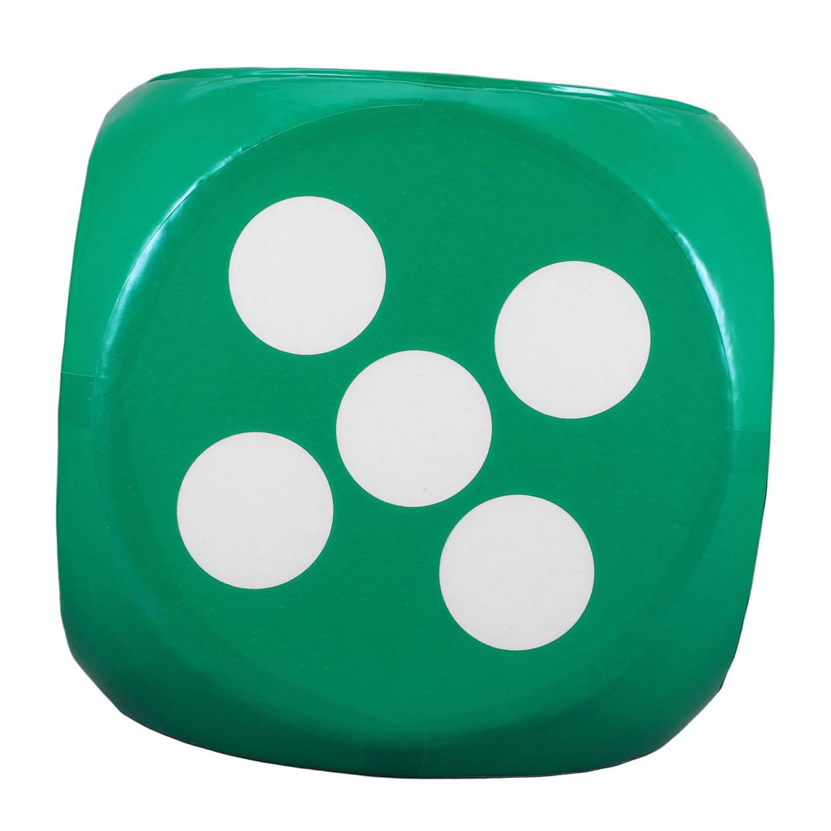 Uonlytech Dado e Feste in Schiuma Verde per Bambini Gigante Angoli Arrotondati e Versatile Leggero Facile Utilizzo per Giochi Educativi