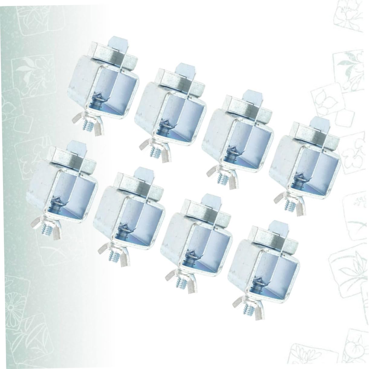 HOLIDYOYO 8Pcs Butt Welding Clamps for Auto Body Panel Alignment Heat Resistant Rustproof Welding Tool for Precision Soldering and Auto Repair