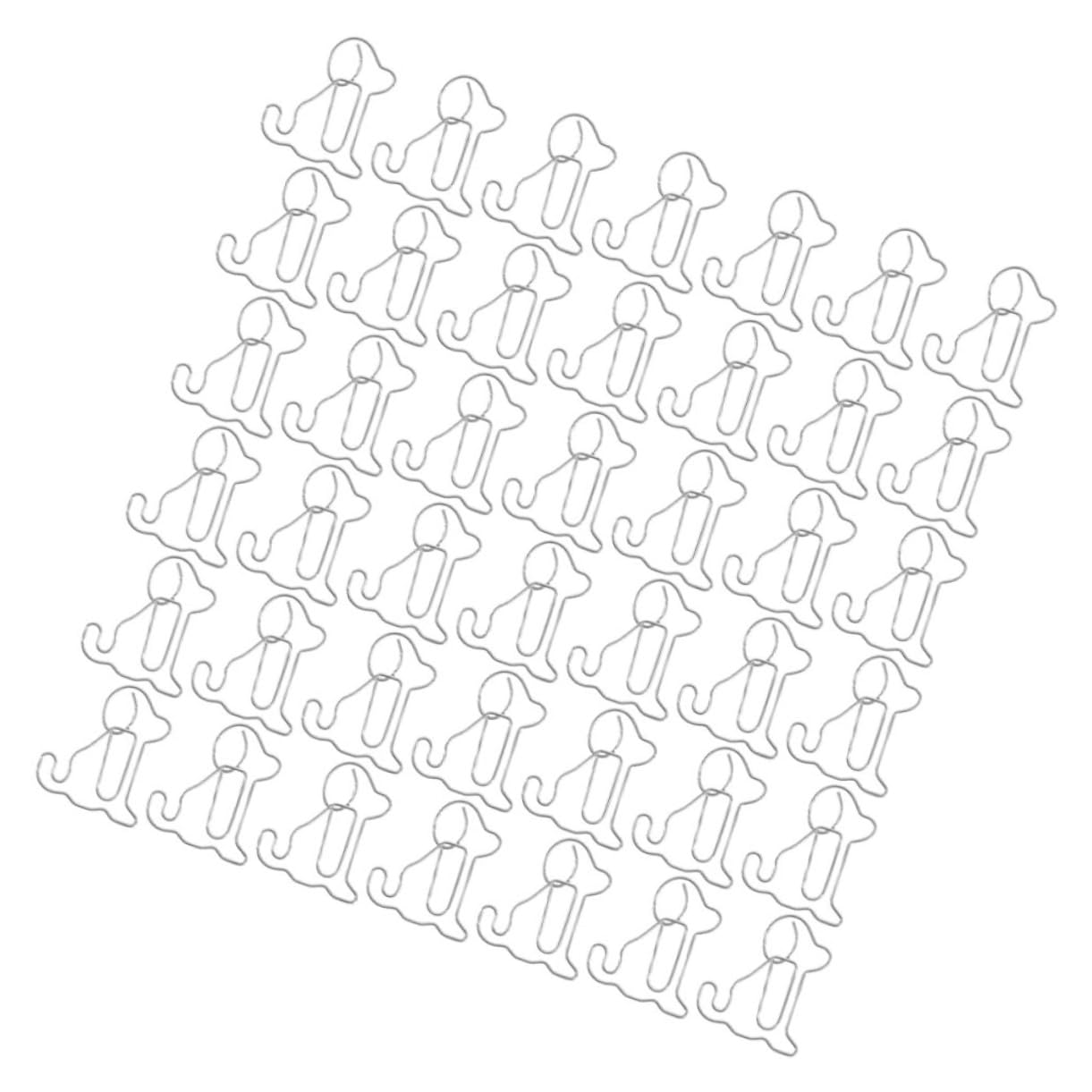 STOBAZA 400pezzi Clips Da Ufficio Forma Di Cane Da Creativi e Decorativi Fermagli Per Documenti Versatili e Riutilizzabili Per Studio e Casa