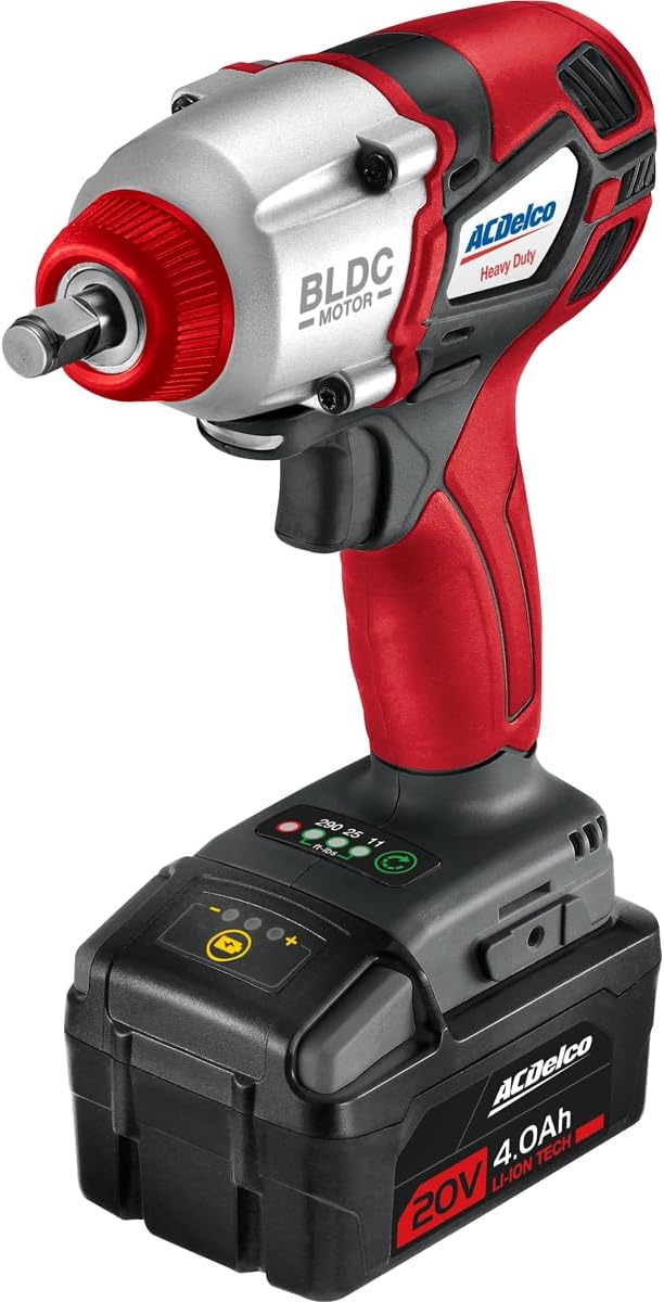 AC Delco ARI20138A1-3 Brushless 3/8" 20V Impact Wrench