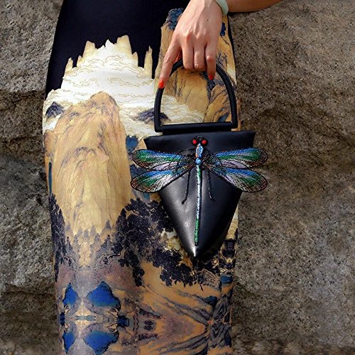 Embroidery Dragonfly Patch For Clothing Sewing On Applique Shirt Shoes Bags Apparel Diy Decoration Patches 2Piece #TOP5