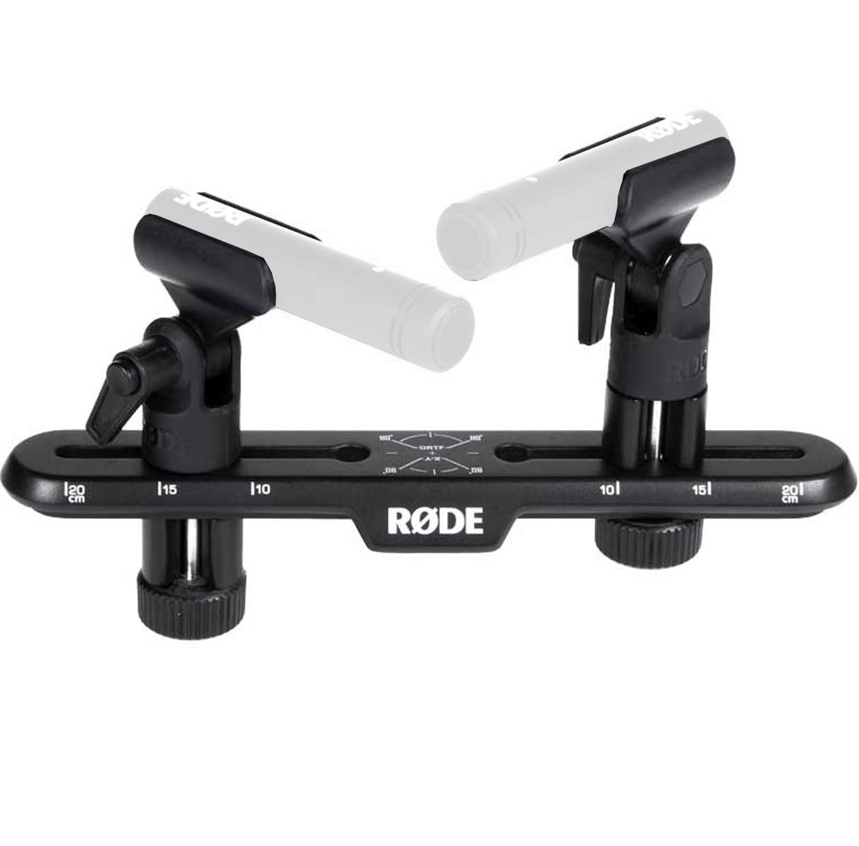 Rode Stereo Bar SB20 Mikrofon-Stereoschiene + keepdrum Mikrofonständer MS107B