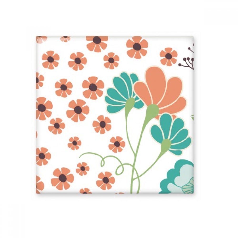 Carreau céramique cuisine lavable fleur d'oranger pour rénover un mur de salle de bain terne