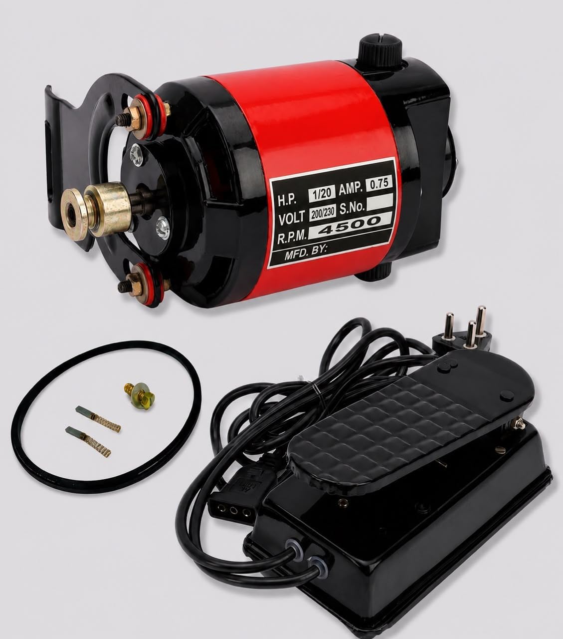 Sewing Machine Motor 1/20 HP 4500 RPM with Foot ControllerSewing Machine Motor 1/20 HP 4500 RPM with Heavy Foot Controller-picture-19