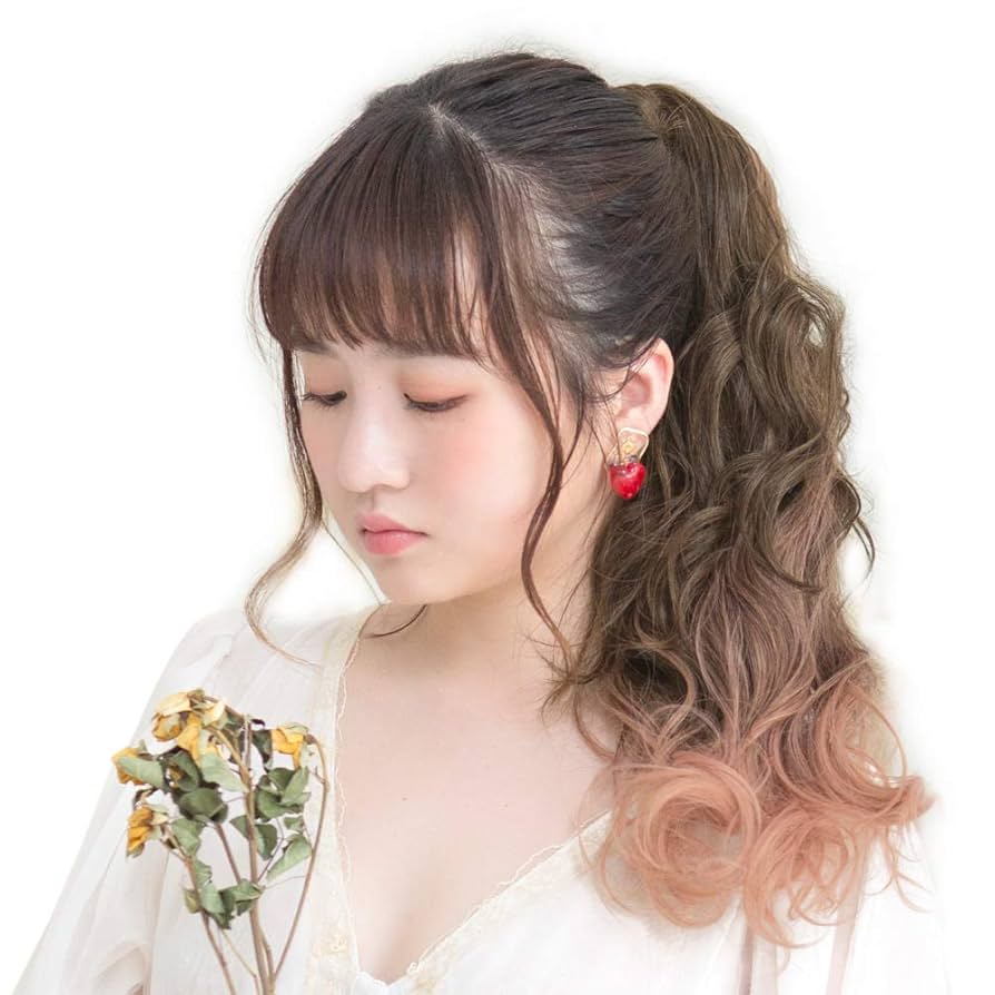 Amazon.co.jp: [ブライトララ] ウィッグ グラデーション