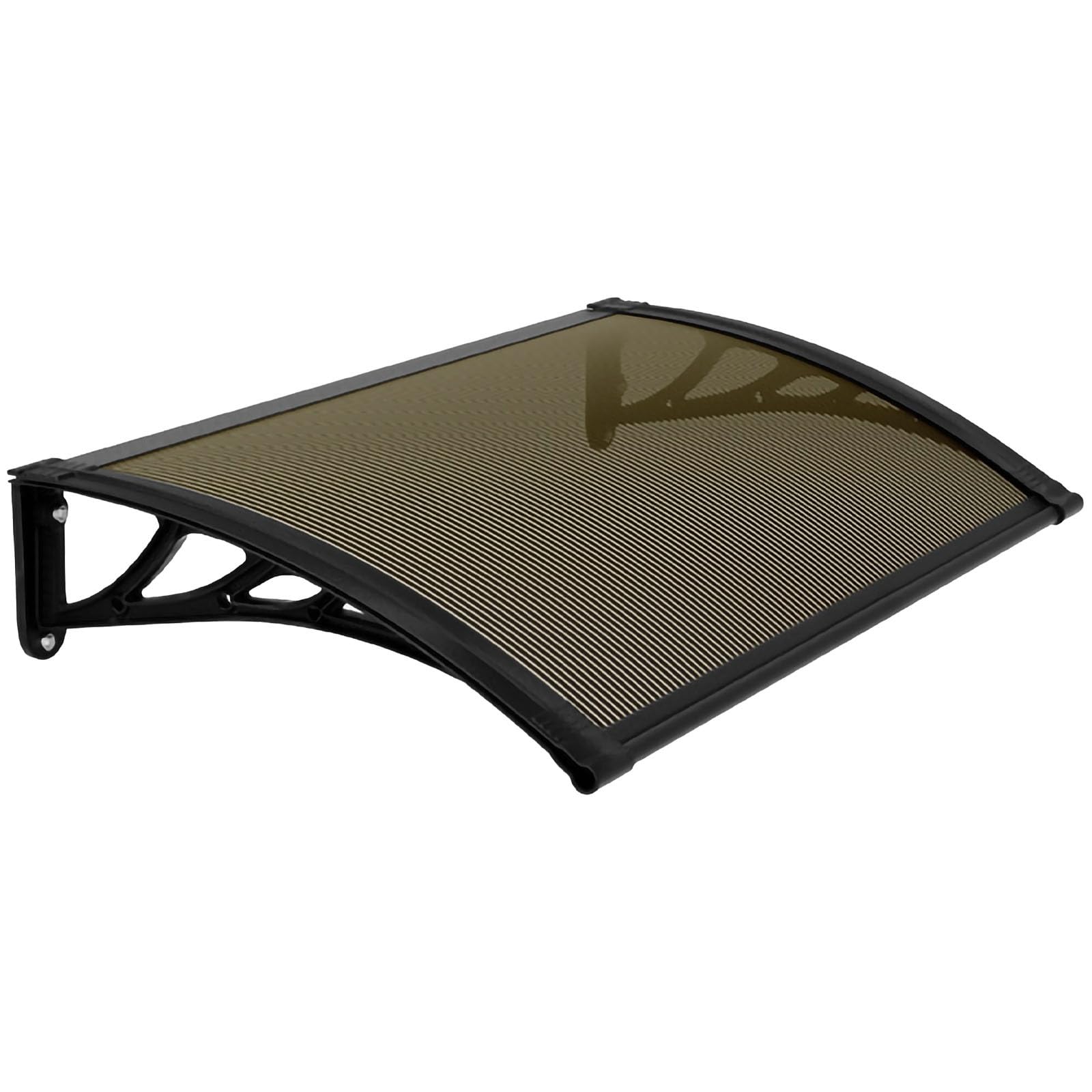 CZYZMDD Outdoor Canopy Cover for Rain ow & Sun Protect Ideal Porch Balcony Deck Brown 80x80cm (32x32in)