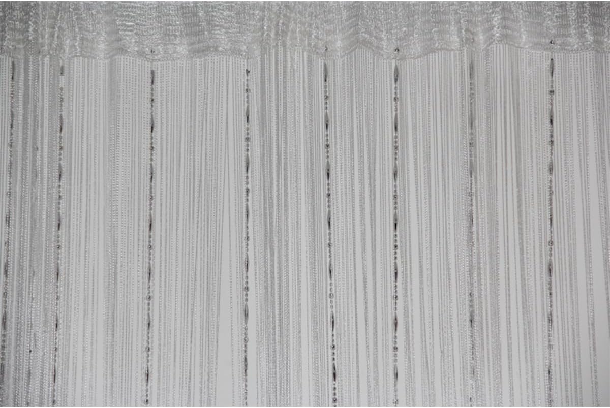 ECYC Ltd 39 x 79 inch Beaded Curtain Door String Curtains for Doorway, Beaded Door Curtain Tassel Divider Door Partition Curtain Fringe Beaded Curtains Beads Window Curtain for Home Decoration