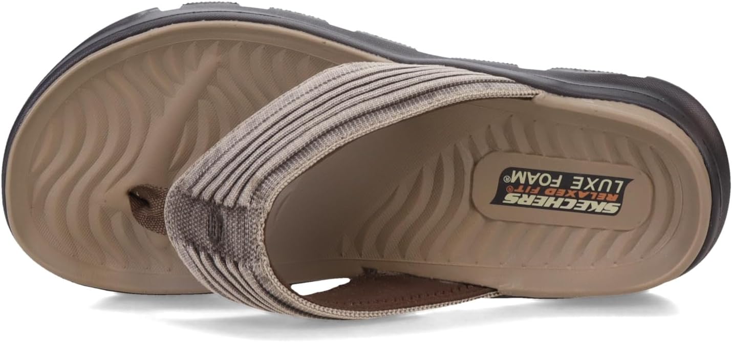 Skechers Men's USA Alcano - Vencino Thong Sandal