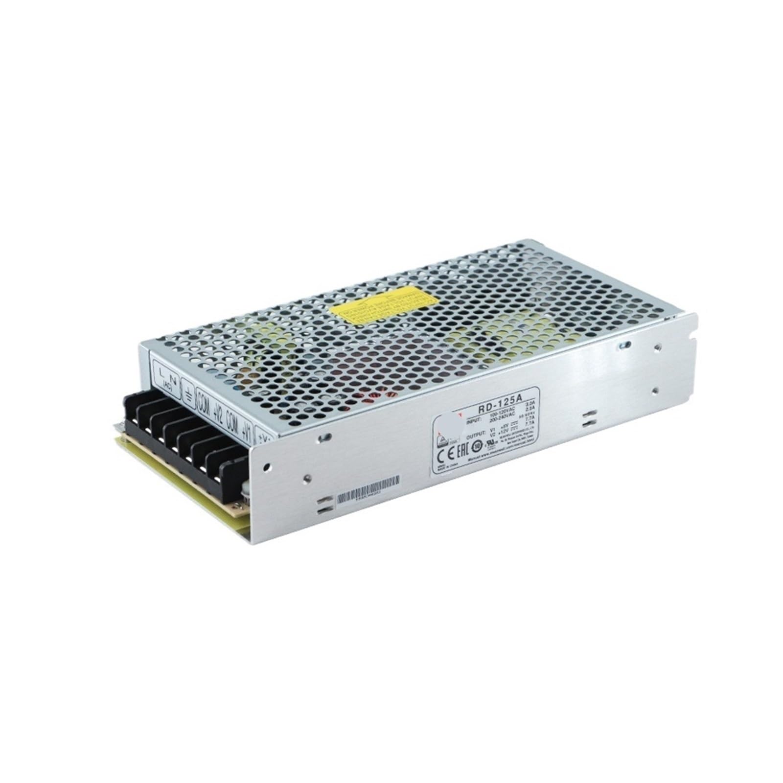 CLEUFWKO RD-125-1224 2448 1248 Dual Output Power Supply AC to DC 5V 12V 24 48V Switching Power Supply(RD-125-2448)