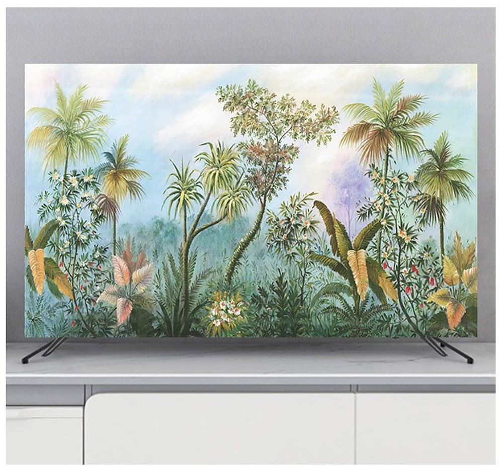 BLUEZY Housse de Télévision Anti-poussière Universelle pour écran LCD LED 55 pouces