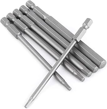 Amazon | Bestgleドライバービット6本組100mm六角棒 ねじ回し ねじ締め