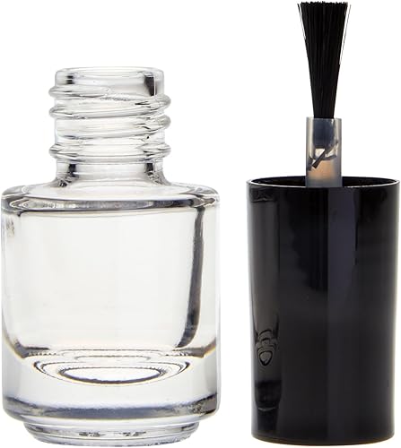 Miniatura 9 de Paquete de 30 mini botellas vacías de esmalte de uñas con tapa de cepillo, recipientes de vidrio recargables de 0.17 onzas líquidas con 6 embudos de
