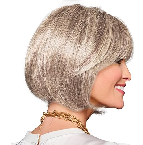 Miniatura 7 de Raquel Welch Made You Look Chic Bob, 100% atado a mano por Hairuwear, gorra pequeña y media