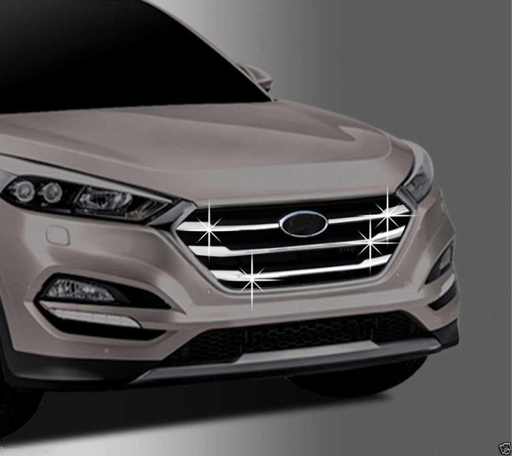 Chrome Grill Bars Bezel Accessory