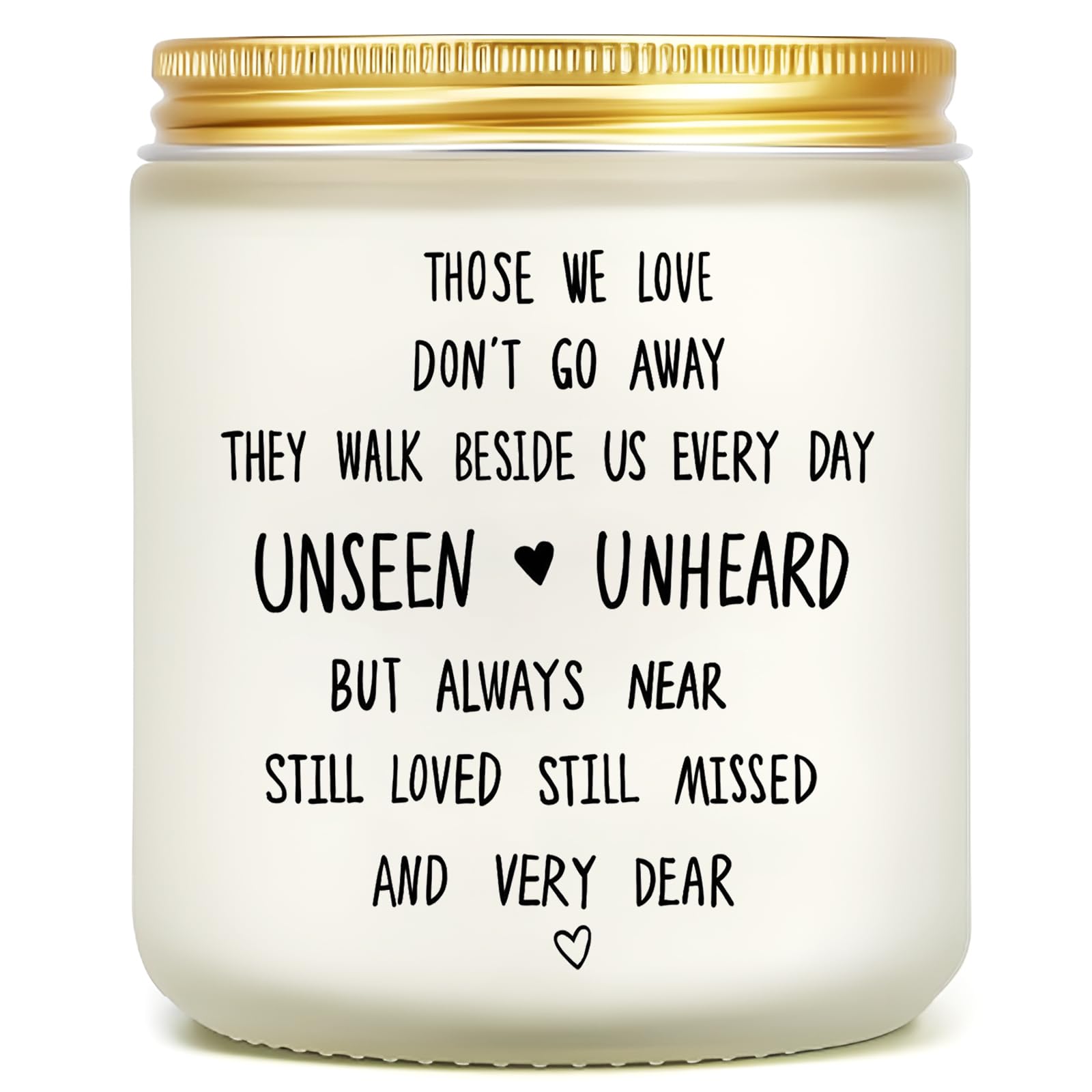 Sympathy Gifts Memorial Gifts for Loss of Loved, Unique Memorial Bereavement Gifts Memorial Gift, Lavender Scented Candle, Thinking of You, Get Well Soon, Comfort Condolences Candle-image-21