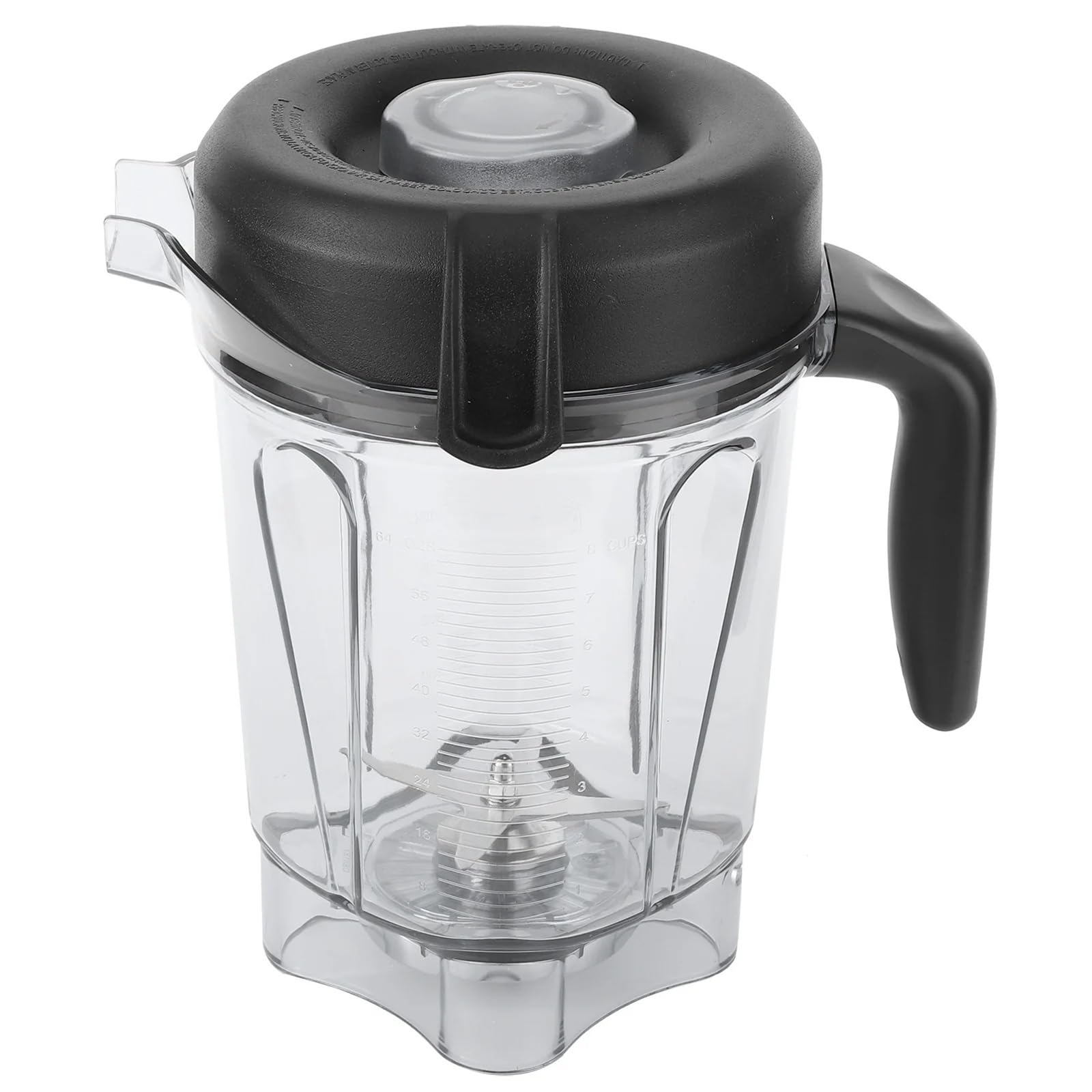 Recipiente transparente for licuadora solución a grietas y fugas con taza de 64oz con cuchilla