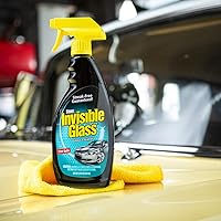 Vista 2 de Invisible Glass 99016 Kit de tratamiento de vidrio para parabrisas de 5 piezas, incluye antivaho para interior, repelente de lluvia para exteriores