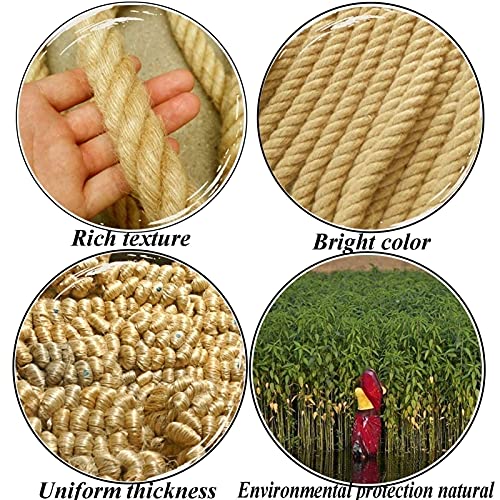Filet de corde de chanvre pour animaux antichute balcon maille robuste - 5