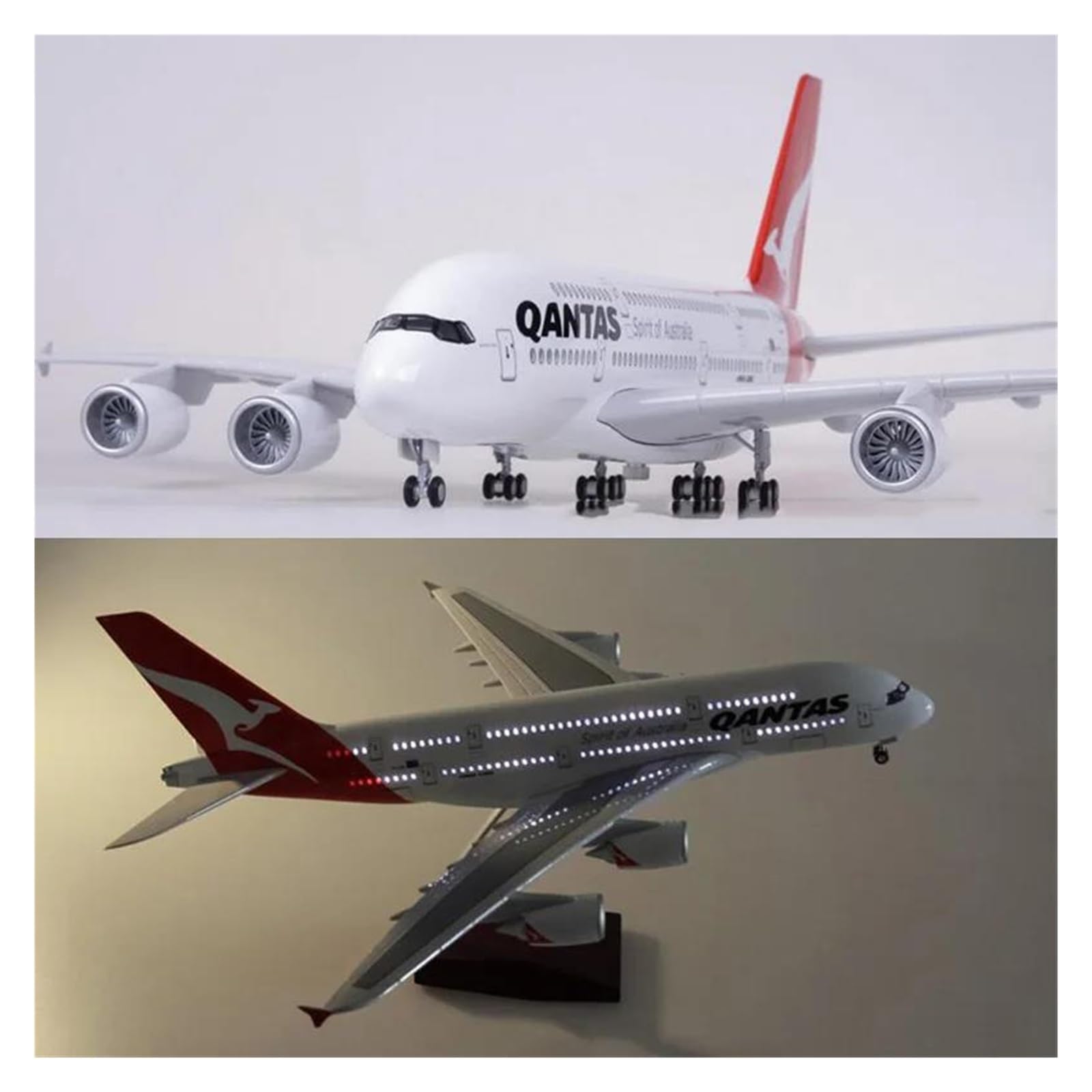 【超レア】 PACMIN カンタス航空A380 1/100デスクトップモデル 超レア】 PACMIN カンタス航空A380 1/100デスクトップモデル - メルカリ