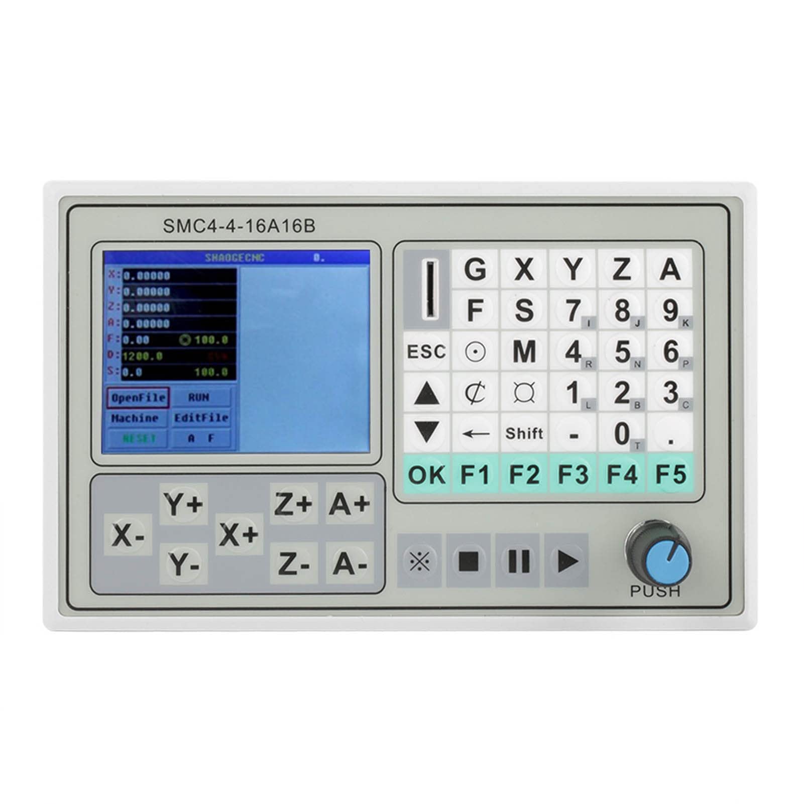 Controlador de Movimiento CNC con Operación Manual