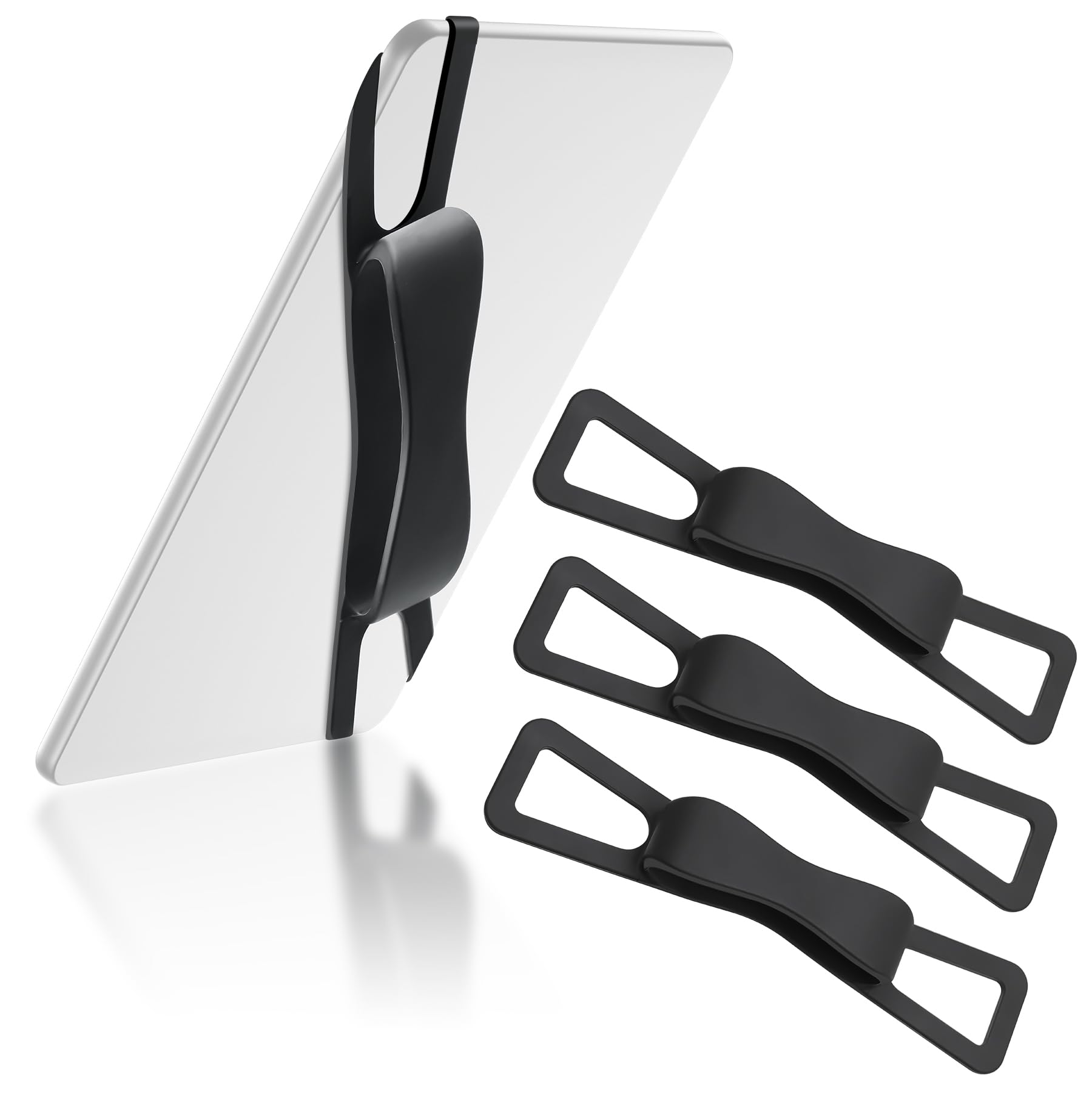 Fotbor 3 Pack Ergonomic Hand Strap for Kindle & Tablets - Lying Reading Essential - Non-Slip Anti-Fall Lightweight Grip Strap, Fits 4.7-8" Kindle/