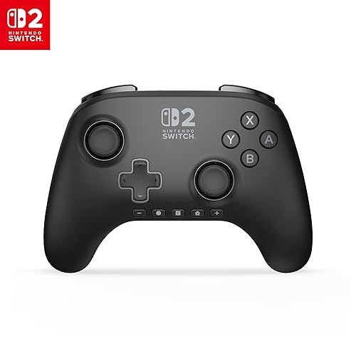 PowerA Advantage Wireless Controller for Nintendo Switch 2 - Black, Officially Licensed, Hall Effects, Mappable Buttons, Pro Controller, C Button,